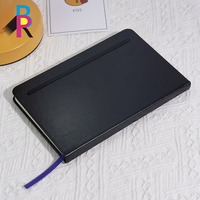 Organizador/Agenda A5 de Piel Sintética con Textura de Lino, Impresión Frontal Personalizada con Logotipo, OEM