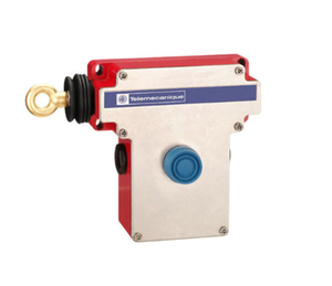 XY2CE1A250 Interrupteur de sécurité d'arrêt d'urgence à tirette 1NO+1NC IP66, interrupteur de fin de course à tirette pour convoyeur - Product Image 1