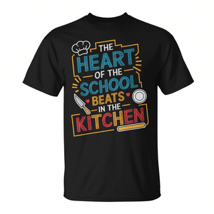 Camiseta Lunch Hero Squad Cafeteria Chalkboard School Lunch Hero - Product Image 2