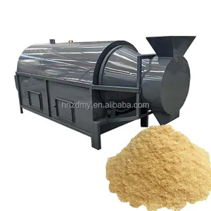 Electric rotary drum biomass charcoal chicken manure dryer for wood chip saw dust sand corn rice grain dryer machine