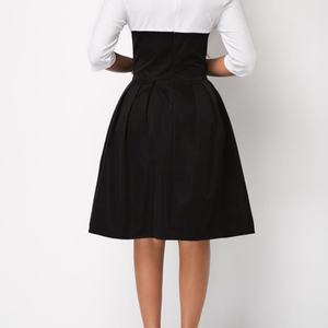 Vestido de Moda para Mujer Talla Grande, Vestido de Manga Larga, Diseño Personalizado, Vestido Informal para Mujer - Product Image 3