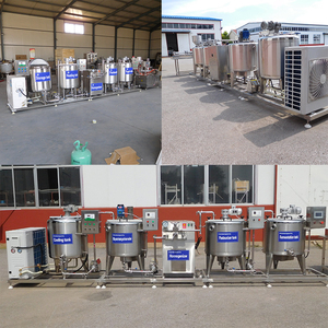 Производственная линия йогурта 200л, коммерческая машина для производства йогурта с нагревательным резервуаром для смешивания и ферментационным резервуаром - Product Image 3