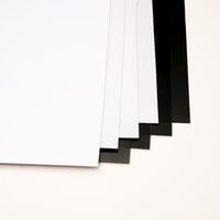 Épaisseur de feuille de PVC noir mat de haute qualité 0.1mm 0.3mm rouleau de feuille de PVC rigide noir brillant