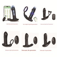 Analer Dehnungs-Vibrator mit Fernbedienung für Männer und Frauen, Masturbationsgerät, Erwachsenen-Sexspielzeug, Bestseller im Großhandel