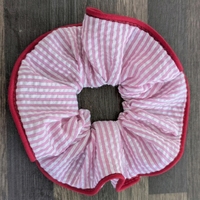 Élastiques à cheveux rayés faits à la main, accessoires pour cheveux, attaches pour queue de cheval, bandeaux pour femmes - Logo personnalisé, vente en gros