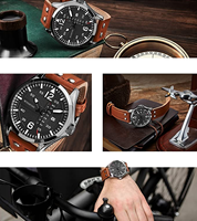 Montre de luxe aviateur Aviation pour homme