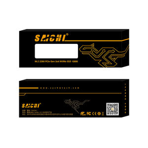 SAICHI 1TB NVMe M.<span class=keywords><strong>2</strong></span> PCIe <span class=keywords><strong>3</strong></span> PCIE3薄层液晶硬盘内部/外部固态硬盘，适用于电脑台式机和笔记本电脑金属和塑料外壳 - Product Image 5