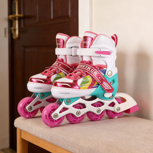 <span class=keywords><strong>Patines</strong></span> en Línea ZHOYA SPORT Azules para Exteriores, <span class=keywords><strong>Patines</strong></span> de 4 Ruedas para Niños de 12 Años 2025, <span class=keywords><strong>Patines</strong></span> con Ruedas Luminosas - Product Image 6