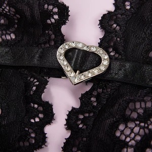See-through Fashion 2-piece <b>Set</b> Lace <b>Sexy</b> Uniform Temptation Three-point Garter <b>Sexy</b> Lingerie for Women Nightclub Shaping Suit% - Product Image 6