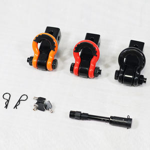 Offre Spéciale 2 "remorque récupération <span class=keywords><strong>D</strong></span> anneau manille <span class=keywords><strong>attelage</strong></span> récepteur pour <span class=keywords><strong>crochet</strong></span> <span class=keywords><strong>de</strong></span> remorquage - Product Image 4