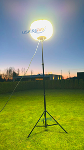 Lampe à ballon LED portable 60W avec trépied 360° °   Lampe d'urgence extérieure anti-éblouissement pour le camping, les pique-niques et l'éclairage temporaire des chantiers - Product Image 5