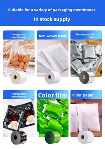 Machine à emballer automatique de chocolat de gelée de bonbons de caramel de sachet - Product Image 6