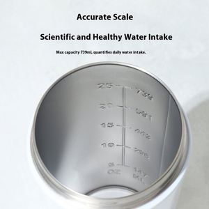 New Modern 304 Stainless Steel Shaker Cup High-Appearance Fitness Sports Insulated <b>Mug</b> <b>Large</b> Capacity for Protein Powder Mixing - Product Image 4