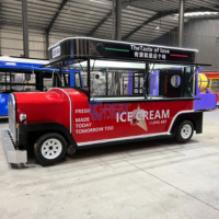 Camion de nourriture électrique Fabricacate friteuse remorque de restauration rapide entièrement équipée nous avec de l'énergie solaire