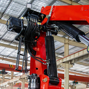 Hot Sale 10 Ton Knuckle Boom Truck Mounted Cranes 12T Hydraulic Arm Crane Foldable Grua with Strong Protection Function - Product Image 5