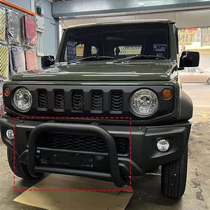 กันชนหน้าเหล็กคาร์บอนแบบหนาพิเศษสำหรับ Jimny 2018-2026 อุปกรณ์ตกแต่งรถยนต์ ขายส่งจากโรงงาน - Product Image 4