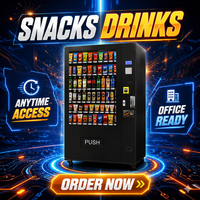 Máquina Expendedora Inteligente de Snacks de Gran Capacidad con 60 Compartimentos, Servicio Personalizado para Usted