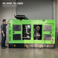 Générateur diesel silencieux Weichai 300 kW 375 kVA, refroidi par eau, groupe électrogène de secours industriel, télécommande, CE