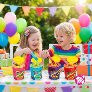 Vente en gros de bonbons gélifiés personnalisés Juicy Drop Gummy Dip 'N Stix, bâtonnets de bonbons gélifiés sucrés, bonbons au gel à tremper acidulé - Product Image 5