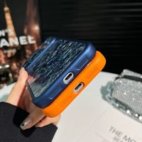 Coque de téléphone mate effet pulvérisé en gros pour iPhone 17 16 15 14 13, coque hybride antichoc à motif, texture coquille