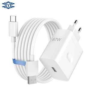 Cargador Superrápido de 67W con Cable USB para <span class=keywords><strong>OPPO</strong></span> <span class=keywords><strong>Find</strong></span> N3 Flip X5 <span class=keywords><strong>Lite</strong></span>, Protección QC3.0 OTP y OVP, Adaptador de Viaje - Product Image 1