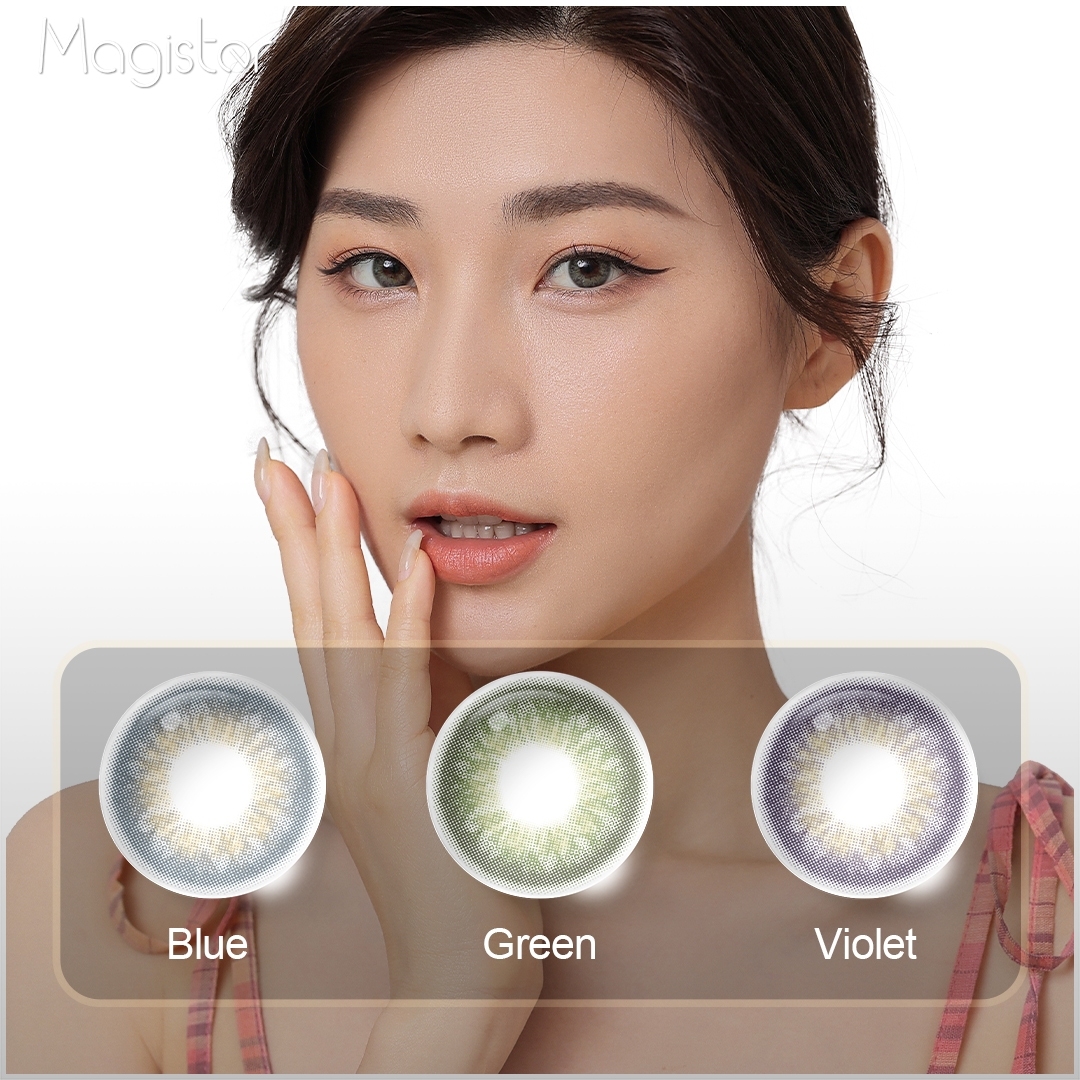 Magister contact lens Yearly color contact lens lentes de contacto de colores Top seller color contacts