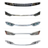 Grille de radiateur avant chromée pour bus Dongfeng/Yutong, pièces détachées