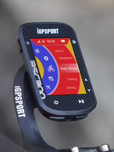 Ordinateur de vélo BSC300 sans fil GPS avec écran tactile, navigation hors ligne, alertes de parcours, compatible VTT et vélo de route, Insta360 - Product Image 1