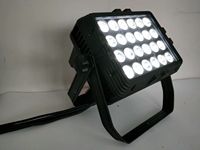 Projecteur PAR LED 24x18W RGBWA+UV IP65 étanche à effet wash pour extérieur, bâtiments, événements, clubs, mariages, scènes, concerts, studios
