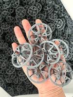 Anneau de rosette en CPVC pour garniture aléatoire de colonnes de filtration de gaz