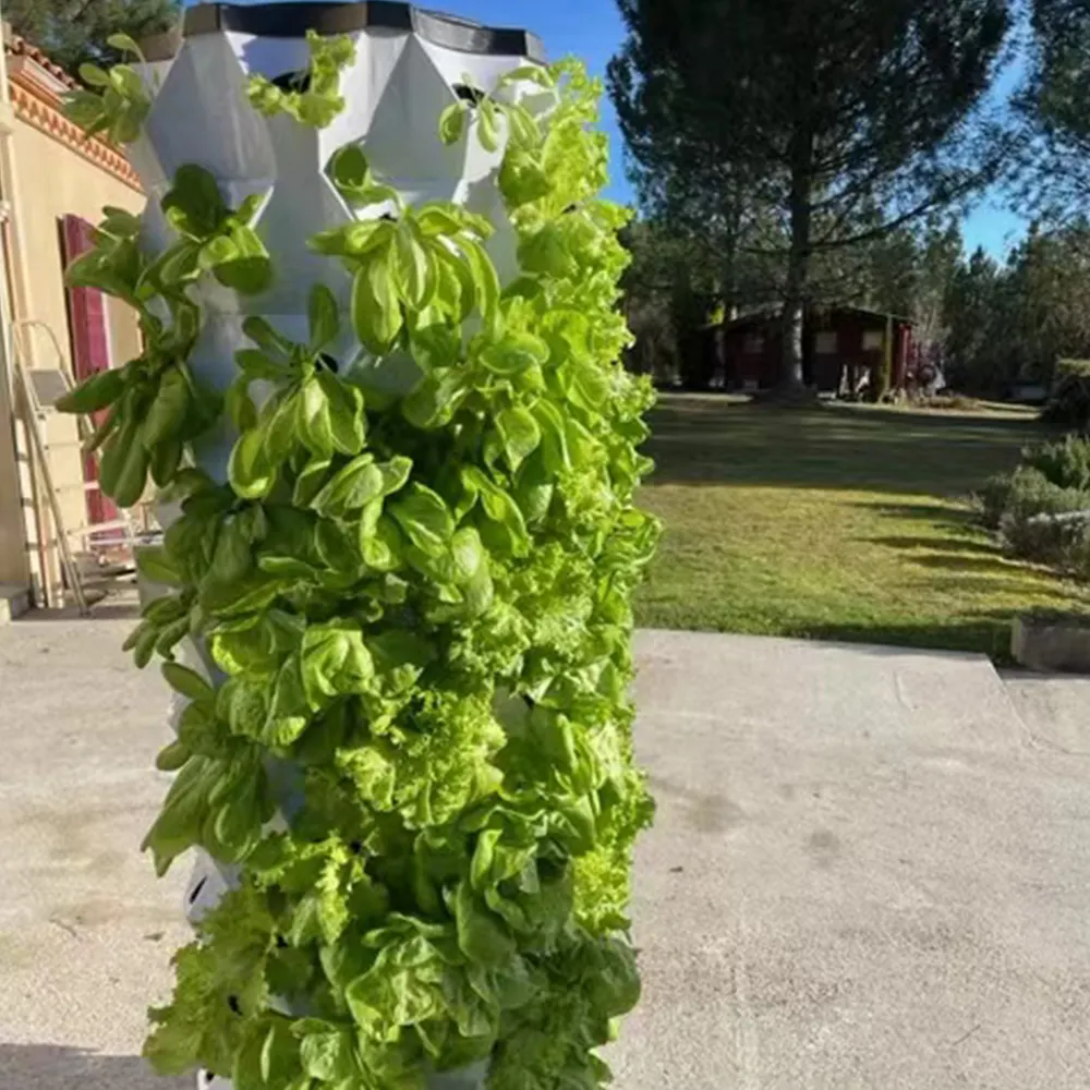 Huis Tuin Verticale Kit Toren Tuin Aeroponics Systeem Diy Aeroponische Hydrocultuur Kweeksystemen