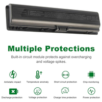 Pour HP pavillon DV6000 DV2000 DV6700 DV2500 DV6500 Compaq Presario C700 V6000 A900 F500 batterie d'ordinateur portable HSTNN-LB42 Stock