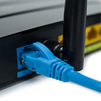 OEM panjang opsional Cat5e rj45 kabel Patch CCA 26AWG cat5e rj45 kabel untuk komputer
