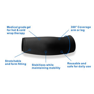 Wiederverwendbare und Flexible Heiß-Kalt-Therapie Knie-Ellbogen-Gel-Eispack Kaltkompressen-Hülle Gefrierbare Kühlende Kniebandage - Product Image 6