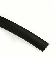 Tube thermorétractable noir de grand diamètre 70 millimètres, gaine thermorétractable écologique conforme RoHS