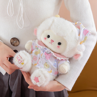 Peluche Mouton Confortable et Adorable en Pyjama, Plusieurs Types d'Agneaux en Peluche, Compagnon Animal pour Enfants, Vente en Gros et au Détail, Décoration Maison