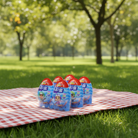 Ventes Flash Usine : Mini Tasses de Chocolat Personnalisées OEM, Biscuits Solides au Goût Chocolat Sucré, Thème Dessin Animé pour Enfants, Idéales pour les Goûters