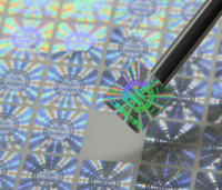 Etiqueta de Seguridad con Holograma Láser 3D Personalizada, Etiqueta Iridiscente Arcoíris Anti-falsificación, Sello de Garantía Impermeable, Etiqueta Holográfica