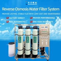 Système d'irrigation agricole pour serres agricoles, système d'osmose inverse (RO) 250 LPH, station d'eau avec réservoir FRP pour usine
