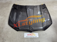 Accessoires de pare-chocs avant pour voiture, capot moteur pour BMW F95 X5, fibre de carbone véritable