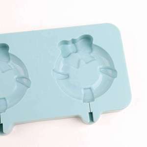 Moule à glaces en silicone pour bébé, personnalisé, <span class=keywords><strong>dessin</strong></span> animé, fait maison, pour sucettes glacées et crèmes glacées - Product Image 3
