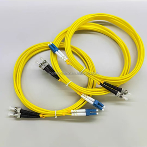 Cable de Fibra Óptica Monomodo 3M Hecho en China, Cable de Conexión de Fibra Óptica con LC/UPC ST/UPC FTTH para Interiores - Product Image 2
