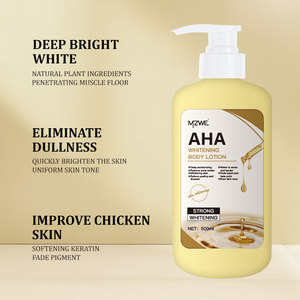 Kem dưỡng thể bán buôn 500ml, kem dưỡng thể AHA, kem dưỡng thể làm sáng, dưỡng chất, tẩy tế bào chết - Product Image 3