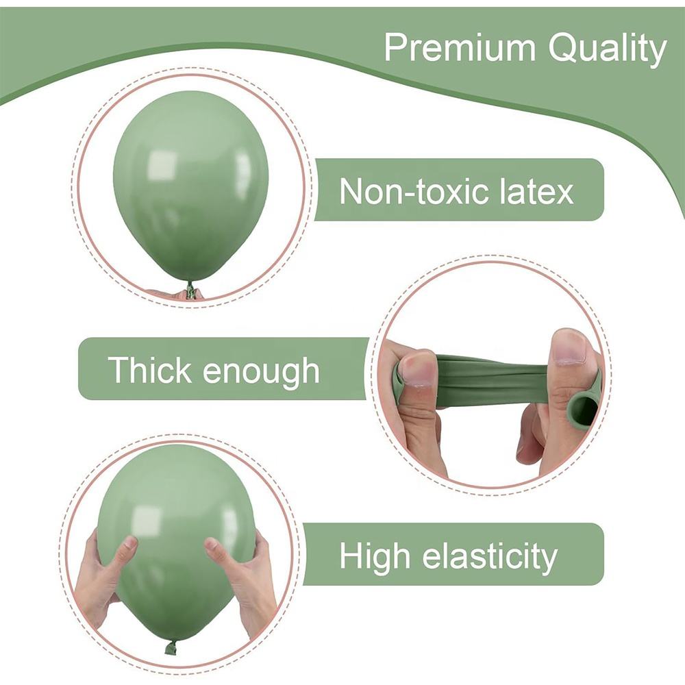 Wholesale Happy Birthday Wedding Christmas Party Decoration Different Colour Ballon Retro Color Decorative Latex Balloon