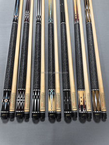 Taco de billar profesional JOSS Cues de 2 piezas, eje de arce canadiense de baja deflexión de 58 pulgadas, punta de 12.75 mm, agarre ergonómico - Product Image 2