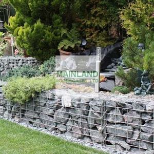 Gabbione in rete metallica saldata zincata a maglia quadrata per recinzioni e muri di contenimento per il controllo delle inondazioni - Product Image 2