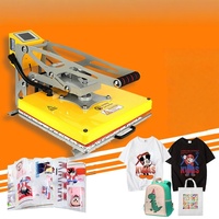 Máquina de prensa de calor para camisetas de 38*38CM (15*15 pulgadas) con apertura automática, prensa de transferencia por sublimación para camisetas, carcasas de teléfono, rompecabezas, vidrio, roca y fotos