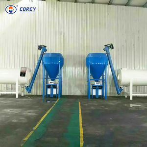 เครื่องผสมผงแบบริบบิ้นอัตโนมัติ COREY Heavy Duty Stable กำลังการผลิต 1-10 ตัน/ชม. พร้อมเครื่องป้อนแบบ Auger สำหรับสายการผลิต - Product Image 1