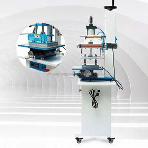 New Design High Quality Leather logo Embossed Pneumatic Hot Foil Stamping Machine for Plastic - Product Image 3