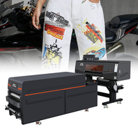Imprimante jet d'encre DTF entièrement automatique PO-TRY 60 cm, nouvelle, à pigments, avec tête d'impression Epson en acier inoxydable, garantie 1 an, compatible rouleau-à-rouleau